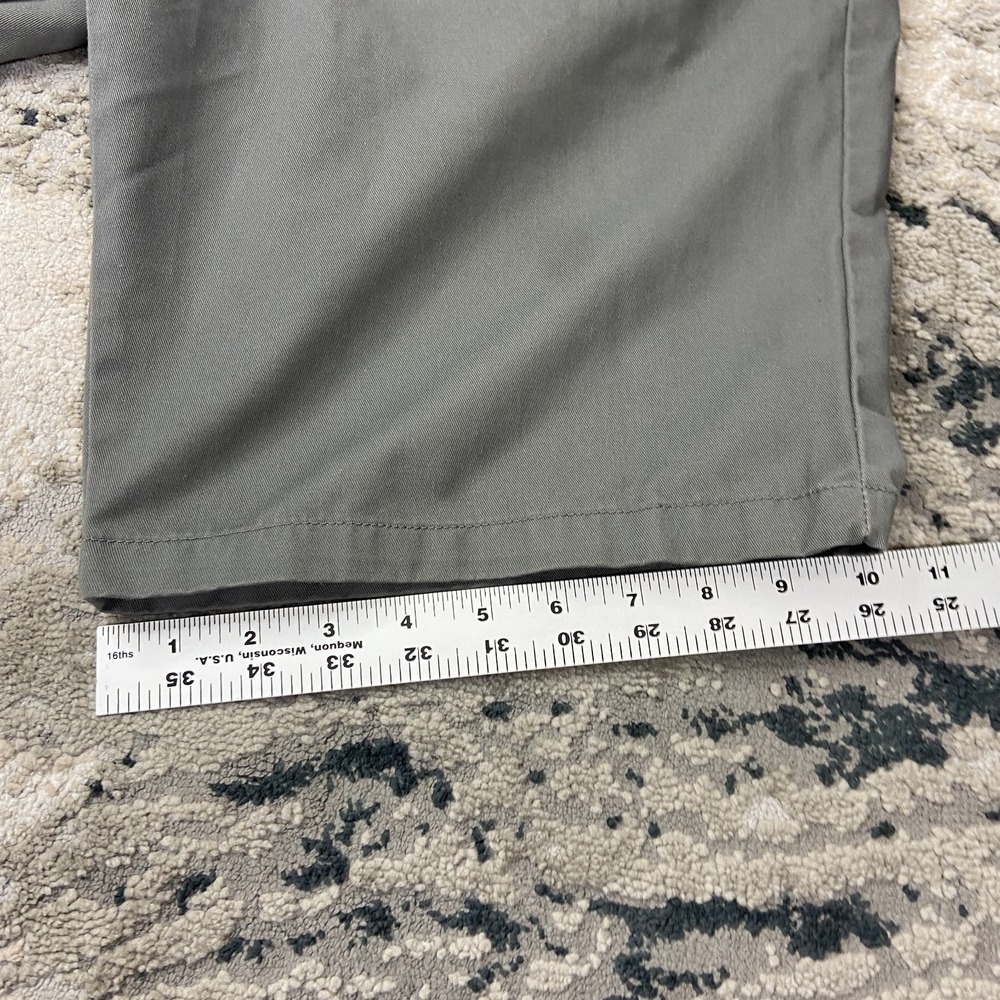 Y2K Surf Volcom Frickin Chino‎ Shorts Mens 32 Gray Cotton Golf Performance - Picture 10 of 14